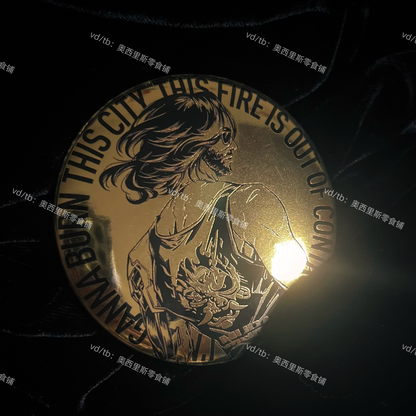 Cyberpunk2077Johnny Silverhand Badges&Reverse Laser Card