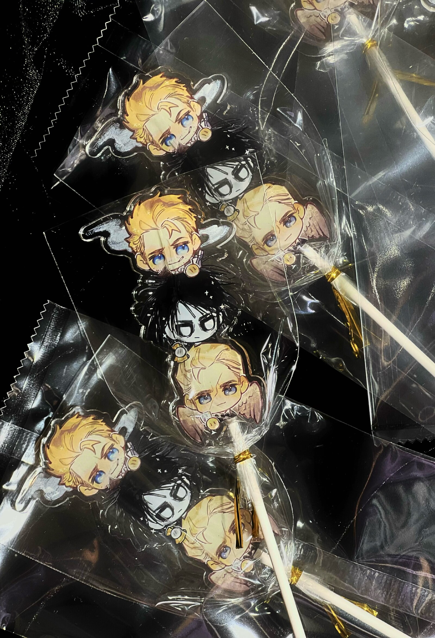 DC Comics Vertigo Morpheus&Lucifer&Constantine Acrylic Lollipop