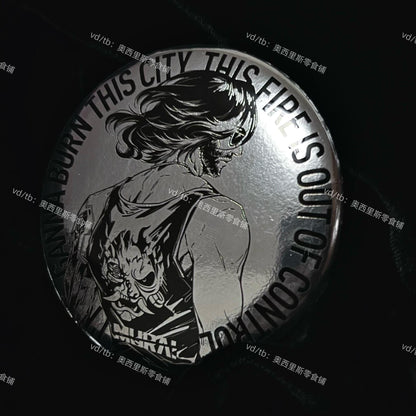 Cyberpunk2077Johnny Silverhand Badges&Reverse Laser Card