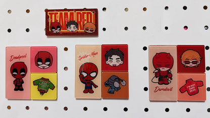 Team Red Refrigerator Magnet