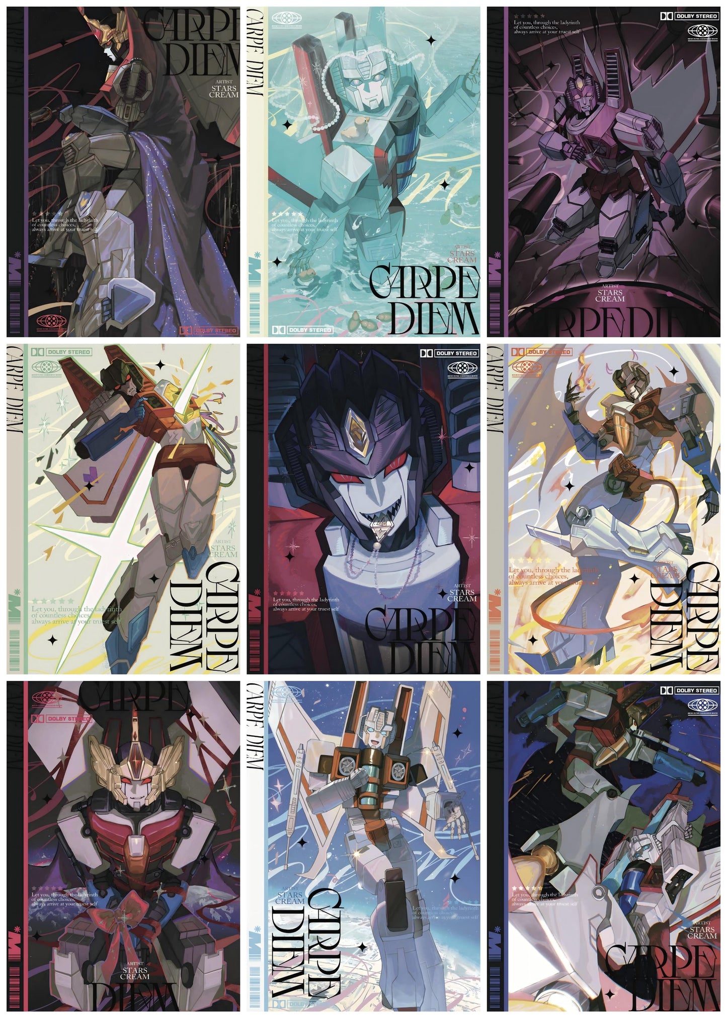 [Pre-order] STARSCREAM LOVE LETTER POSTCARD SET