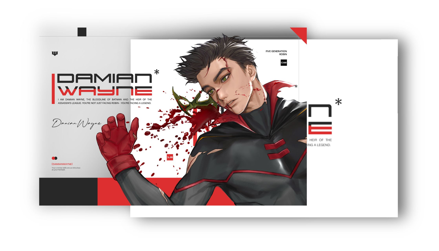 [Pre-order] DC-Damian Wayne：Fallen Series