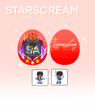 [Pre-Order] Starscream-Acrylic Tamagotchi