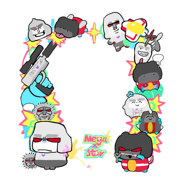 [Pre-order] TF Plexiglass Polaroid Frame – Megastar