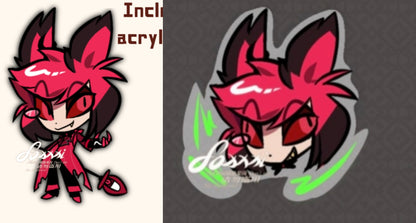 [Pre-order] Mini Hell Series Metal Enamel Pins