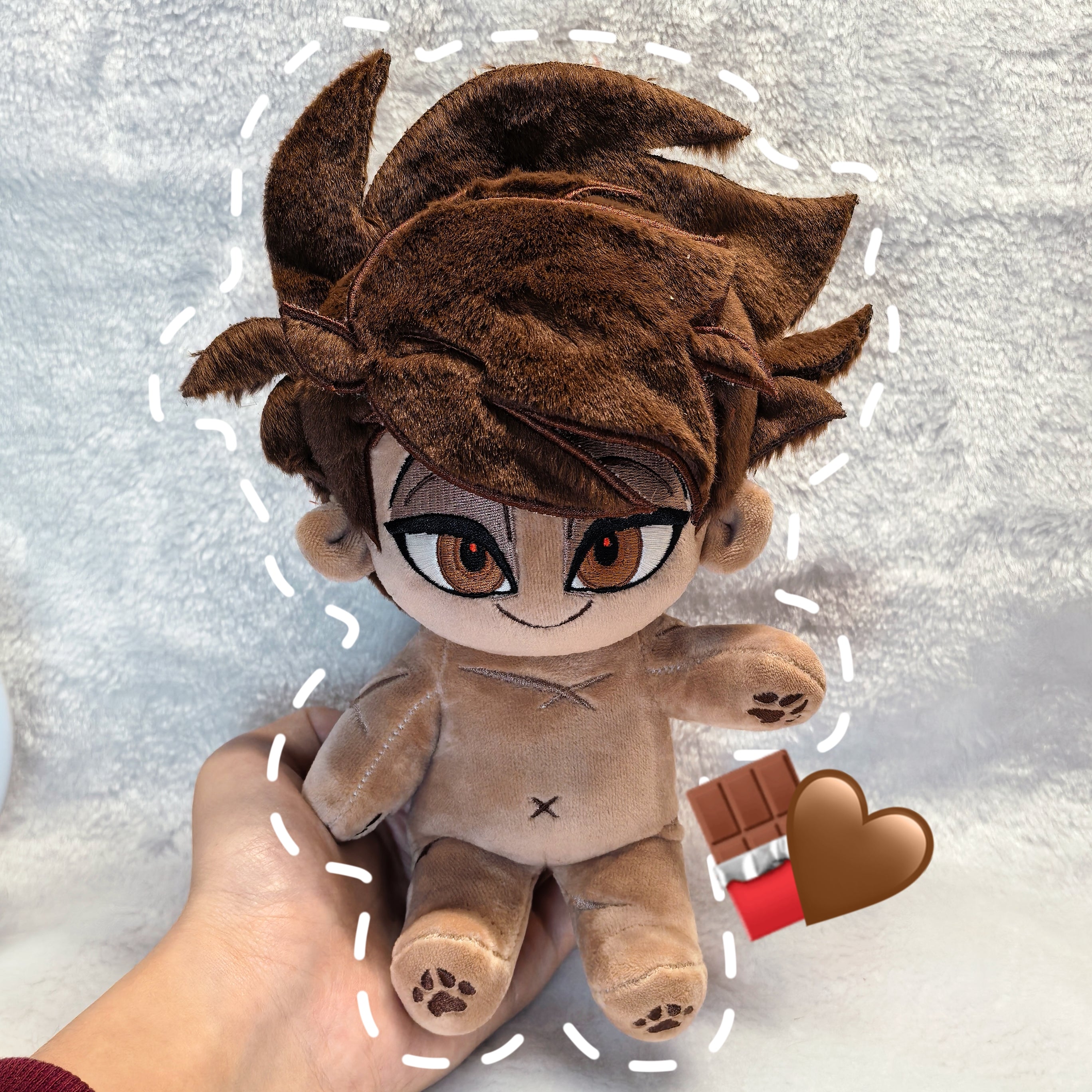 Moe-124 属性 Alastor 同人 20cm doll ぬいぐるみ Pre-order] Hazbin Hotel Alastor 20cm plush doll – StarrToy