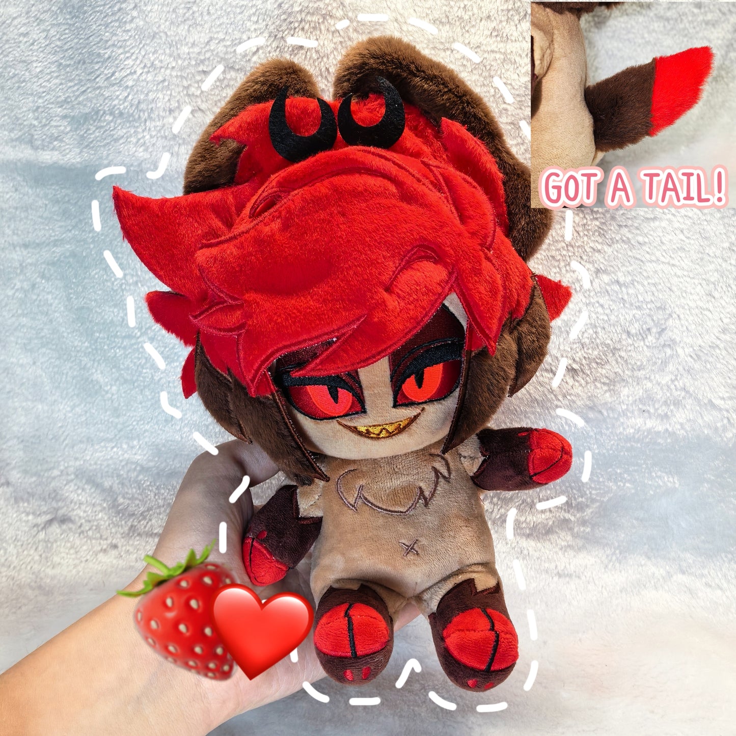[Pre-order] Hazbin Hotel Alastor 20cm plush doll