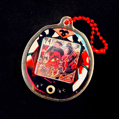 HH - Tamagotchi Acrylic Keychain (with mini lenticular card)