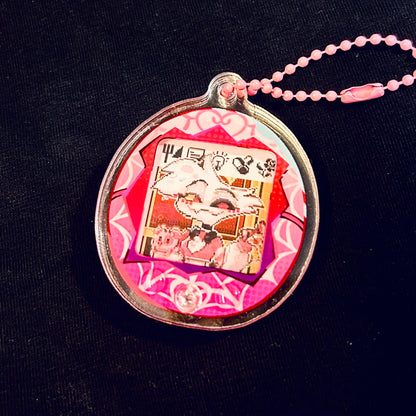HH - Tamagotchi Acrylic Keychain (with mini lenticular card)