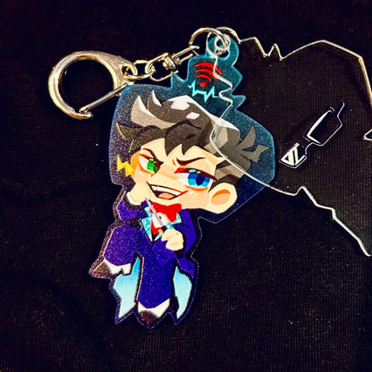 HH- Human version acrylic keychain