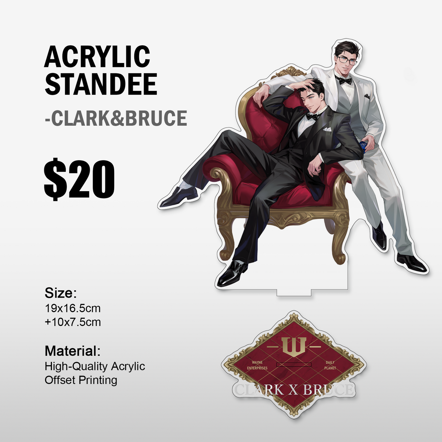 [In stock] Superbat Comic brochure+Acrylic Standee