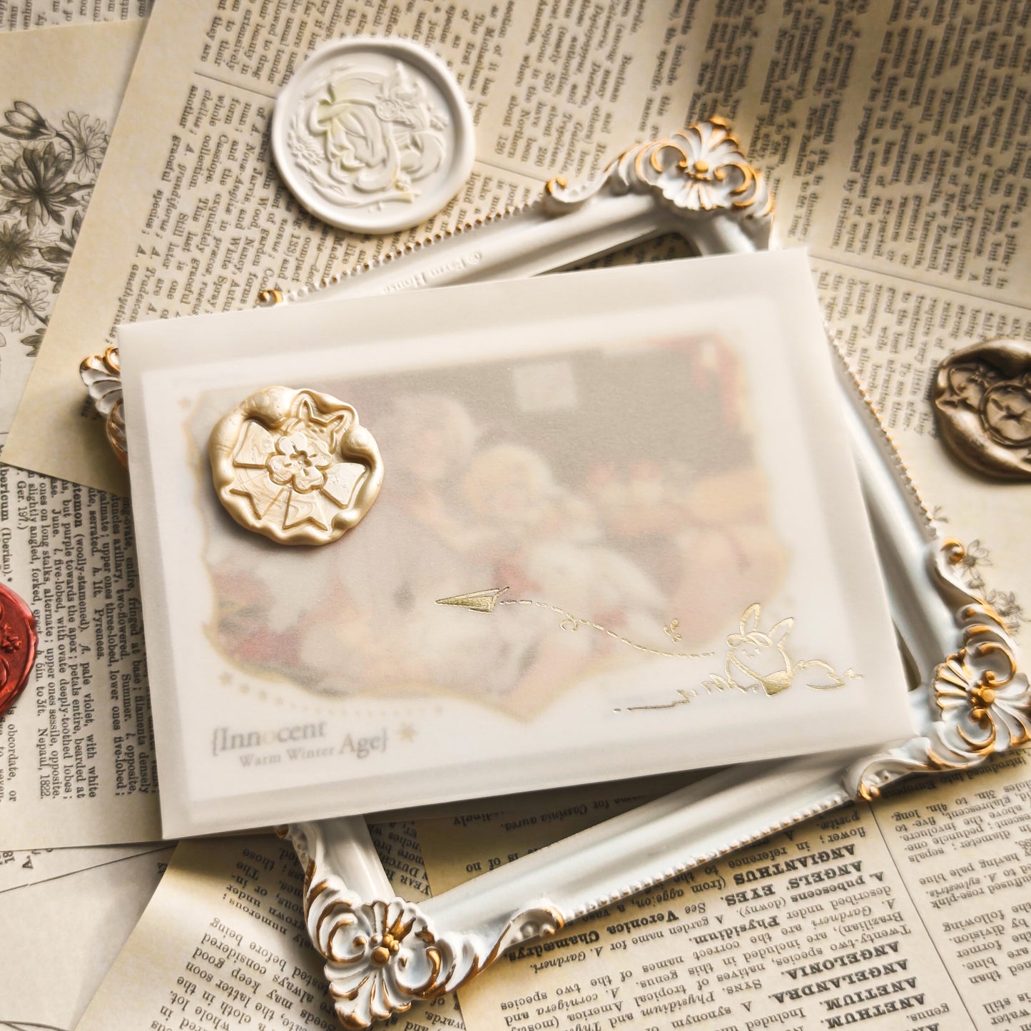 [In stock] Genshin Klee&Albedo Innocent Age Card Set