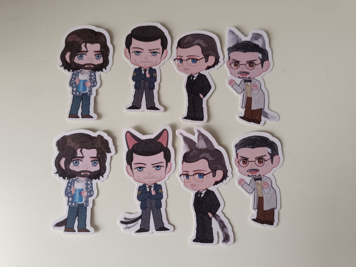 RCU Same Voice Character Sticker Pack