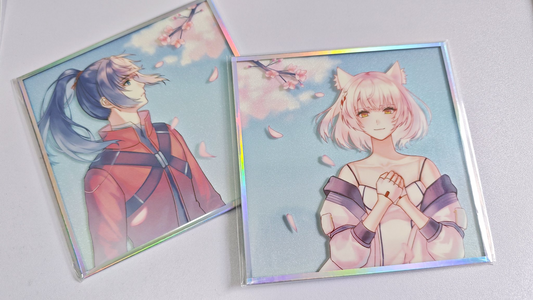 [In-stock]Xenoblade Chronicles 3 Noah&Mio acrylic shikishi