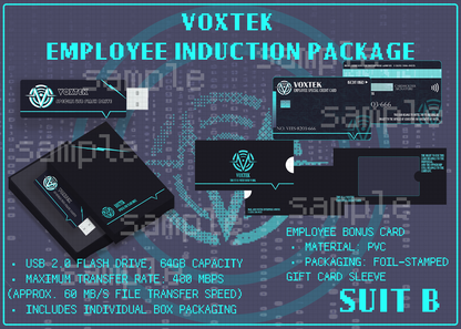 [Pre-order]VOXTEK Employee induction package