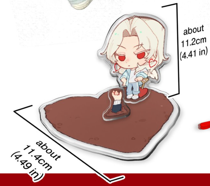 [Pre-order] Sakurada/Aki/Hasumi/Sae plush&Standee