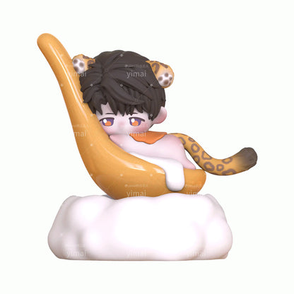 [Pre-order] Rotatable Glutinous Rice Ball Lying Chibi Figure