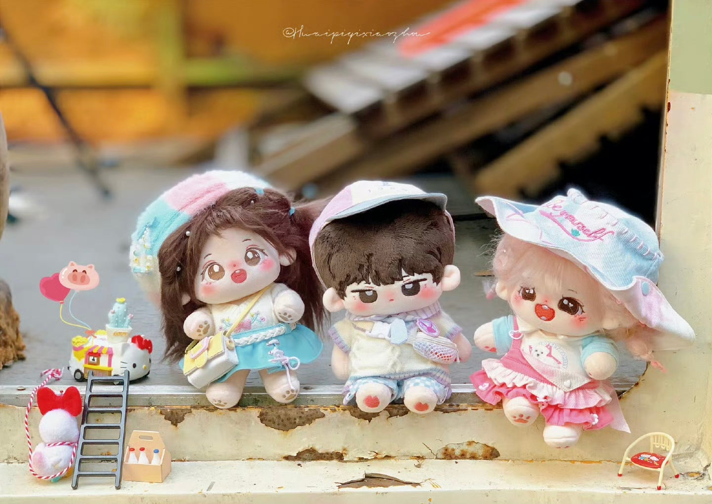 [Doll clothes]-Pink Western Cowboy