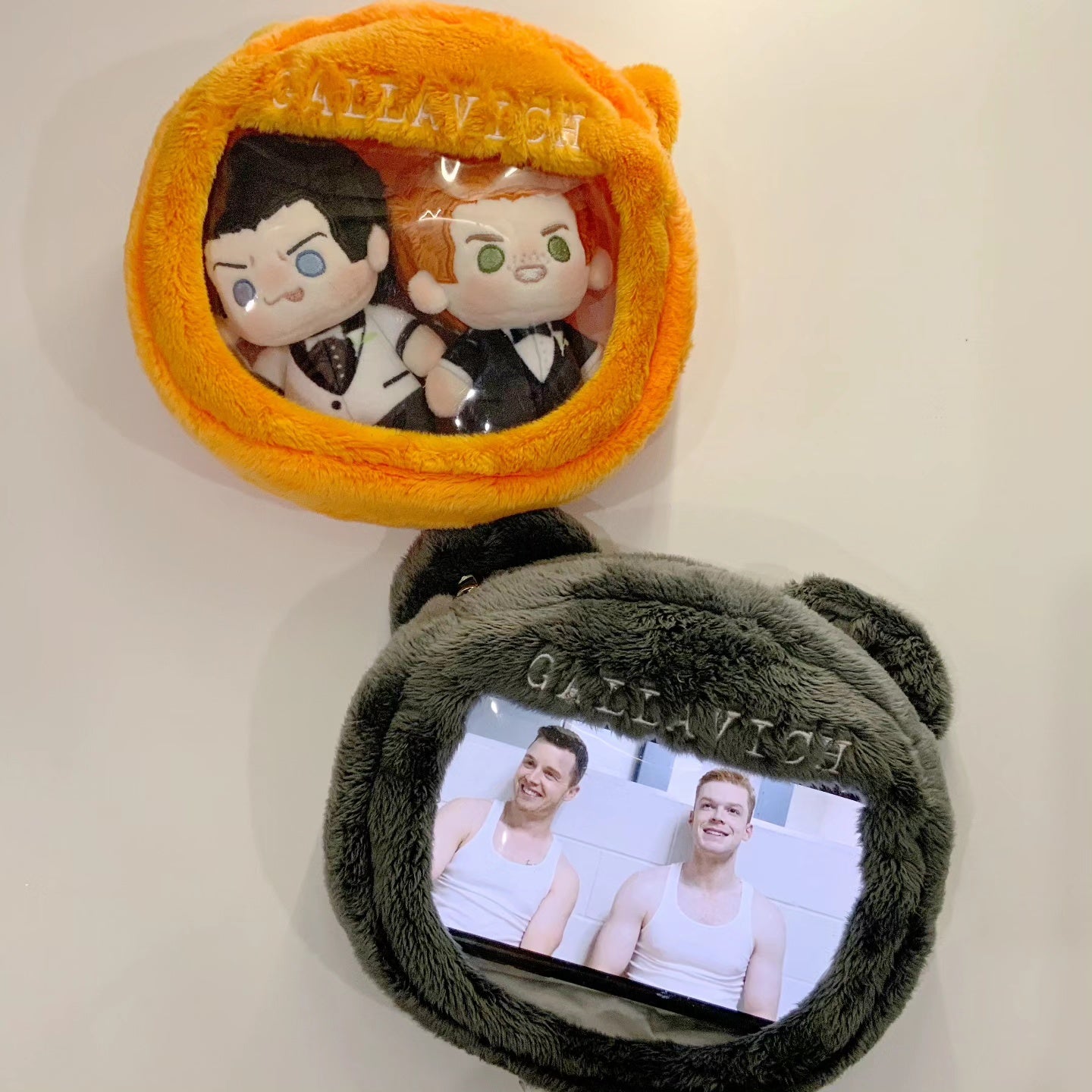 GV：fox plush wallet & mouse plush wallet