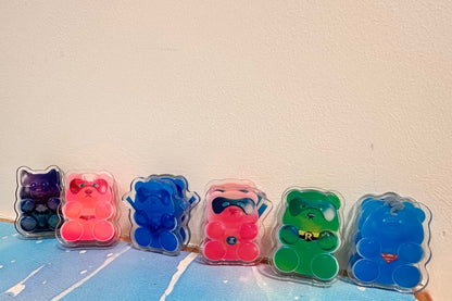 Superhero Bear Fruit Gummy Pouch