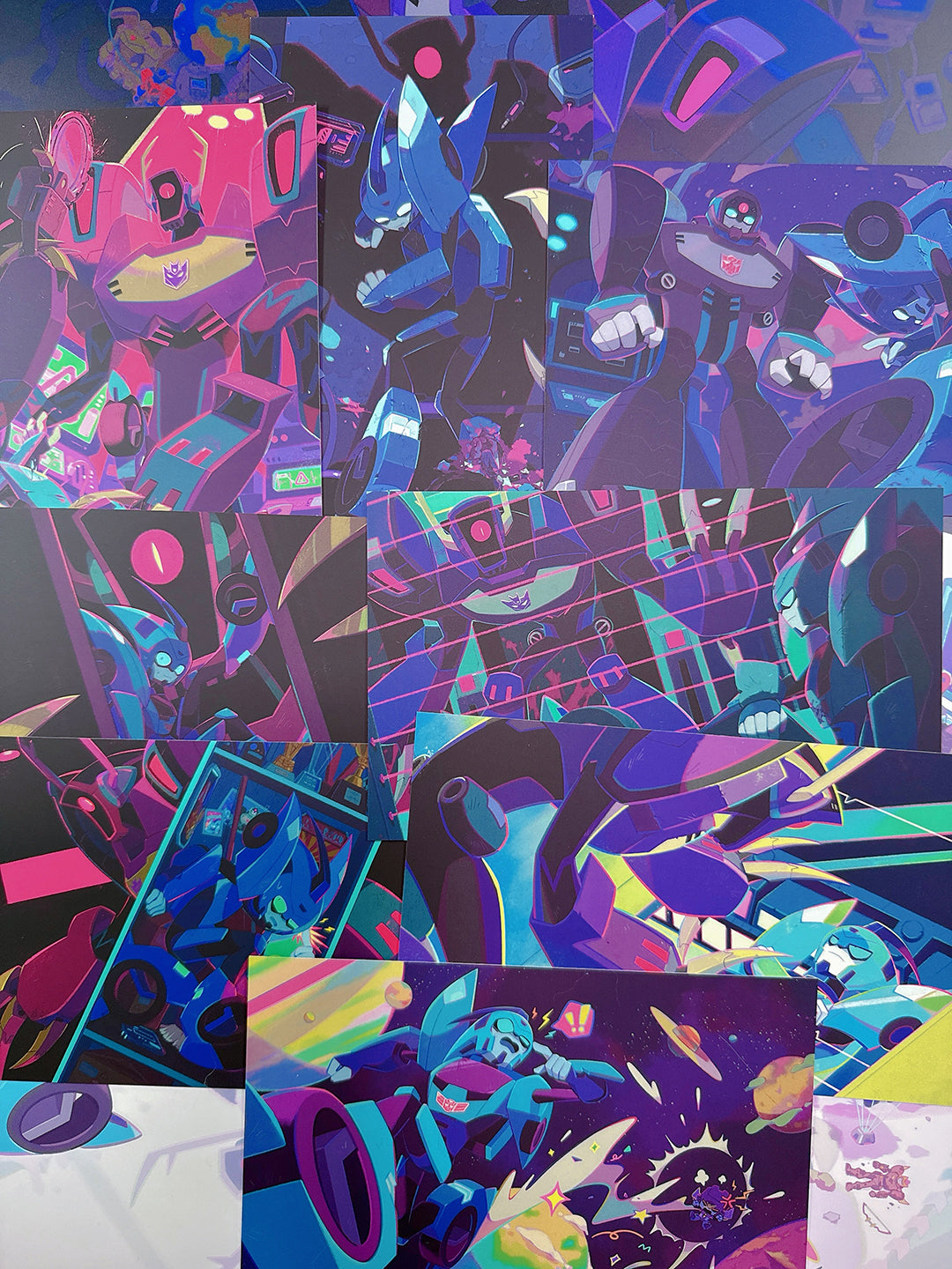 ShockBlurr Postcard Set A