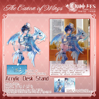 Genshin Impact-The Canon Of Wings-AcrylicDeskStand