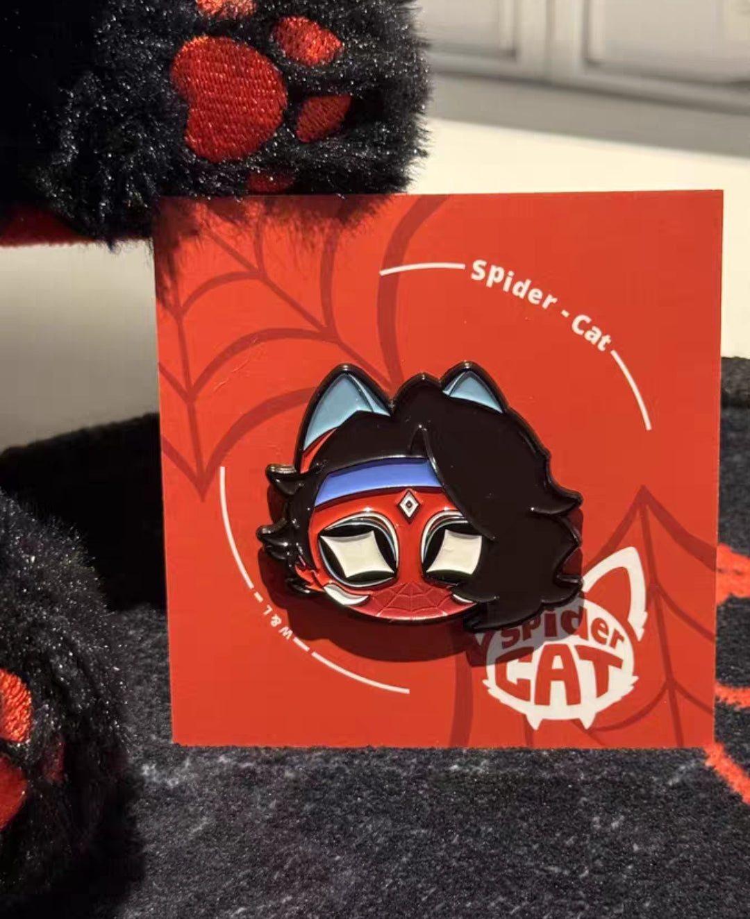 Super Cat Metal Badge