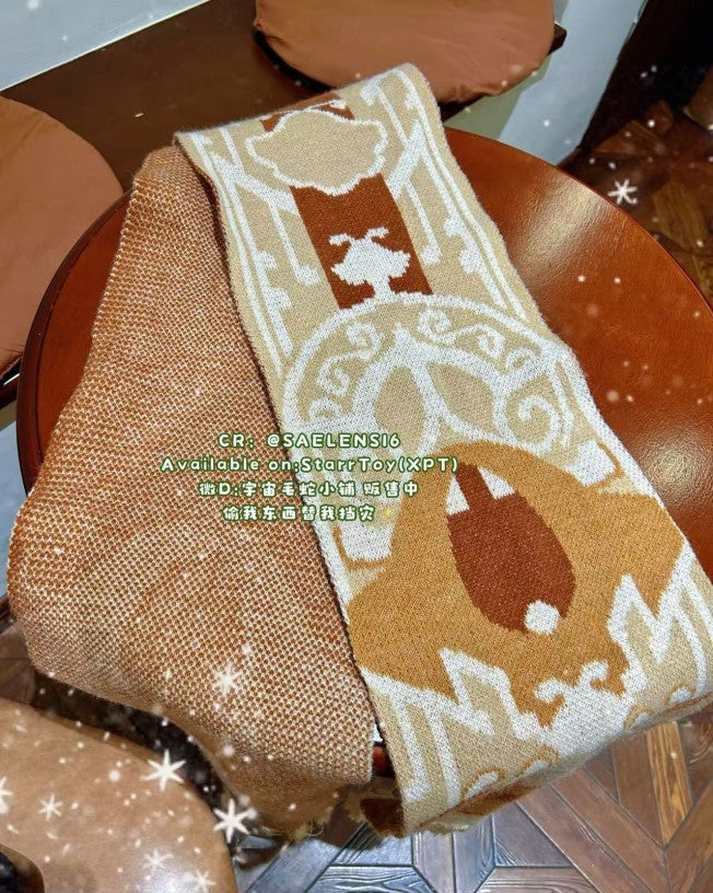 [Pre-order] Silksong Hornet& Fleas Knitted Scarf