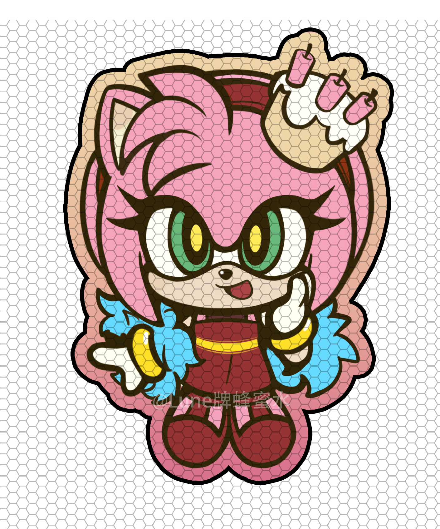 [Pre-order] Sonic Series Thick Acrylic Stand & Keychain