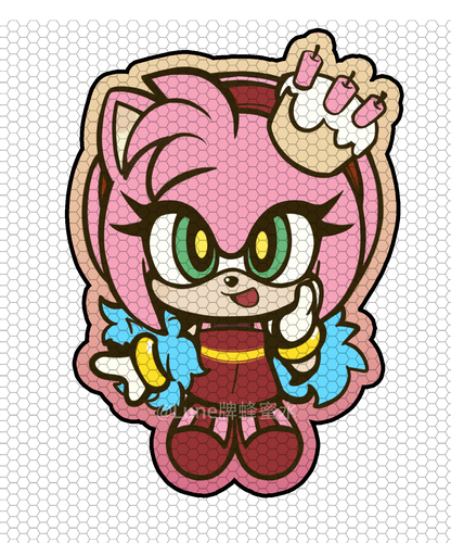 [Pre-order] Sonic Series Thick Acrylic Stand & Keychain