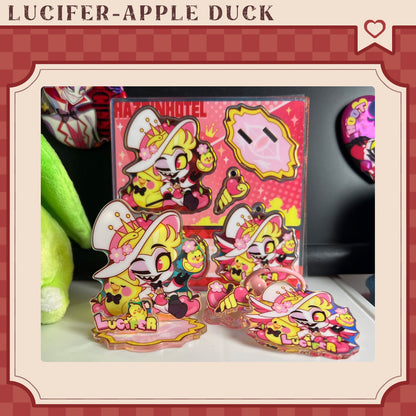 HH Lucifer Morningstar-Fan Art Acrylic Standee-Duck Baby Series