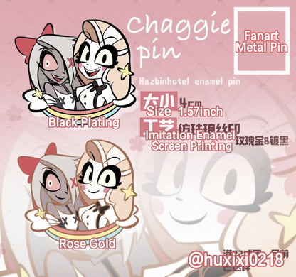 [Pre-sale]chaggie metal pin
