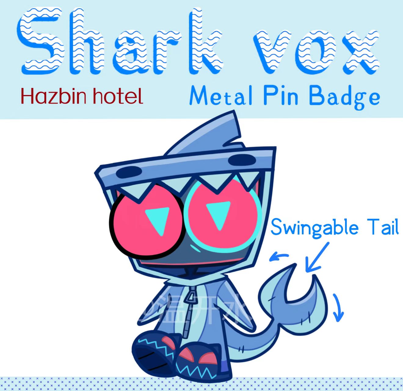 [Pre-order]HH Shark Vox Metal Pin