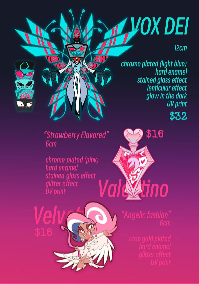 In Stock Vees Enamel Pin