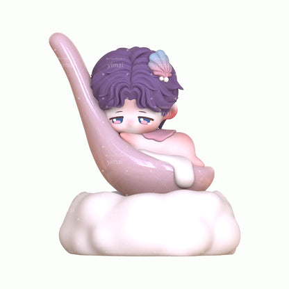 [Pre-order] Rotatable Glutinous Rice Ball Lying Chibi Figure
