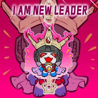 I AM NEW LEADER G1 starscream Acrylic key charm