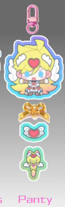 Acker fanmade Acrylic key charm