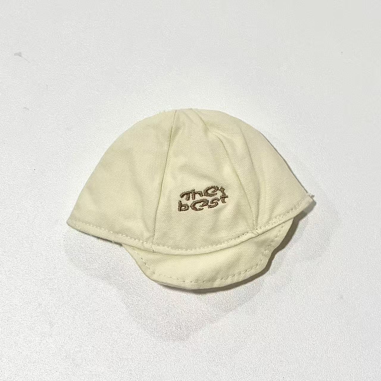 [In-stock]10cm plushie Outfit Baseball Cap (Off-White)