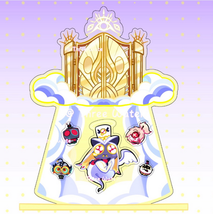 Sir Pentious's Adventure Magnetic Standee with 4 Magnetic components