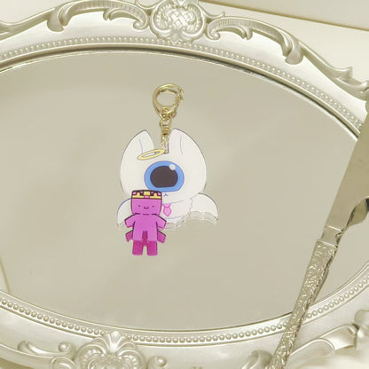 [Pre-order]Magnetic Egg Cookie & Purple Cookie  Plushie Acrylic