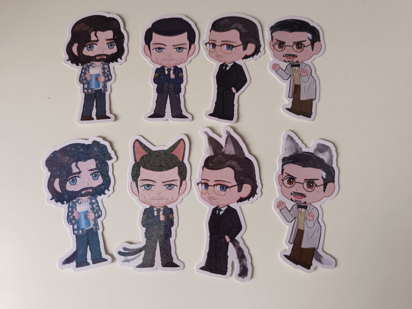RCU Same Voice Character Sticker Pack