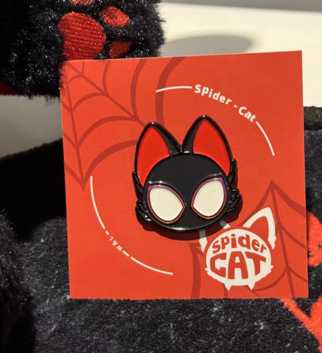 Super Cat Metal Badge