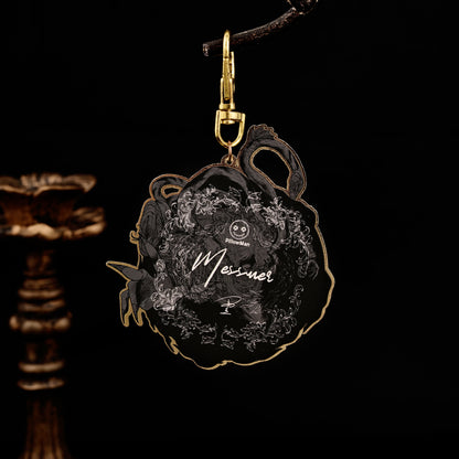 [In Stock]Elden Ring Messmer Double-Sided Metal Pendant