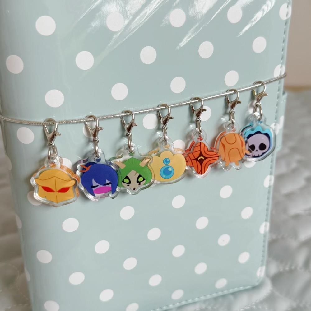 Slay the Spire 1&2 Mini Lobster Clasp Charms & Pendant Decorations Set of 7