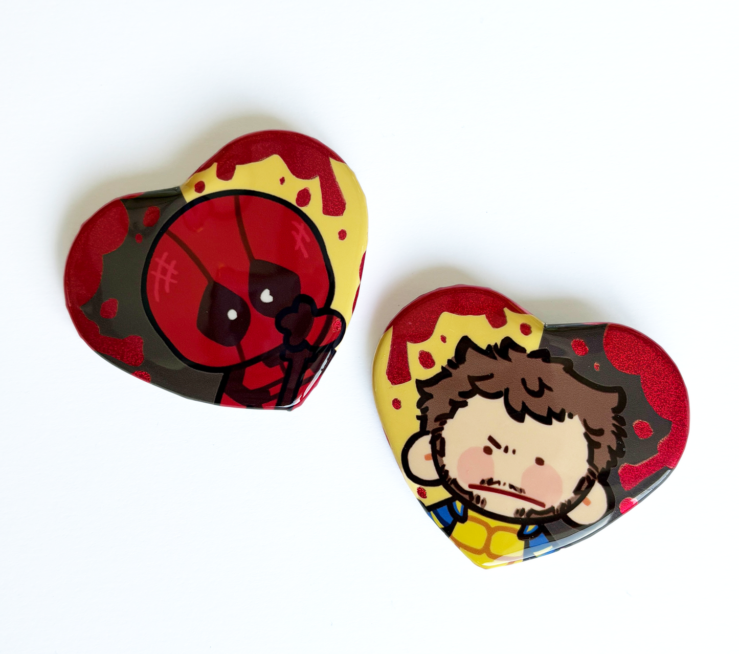 [Pre-order]X-Men + Poolverine Badges