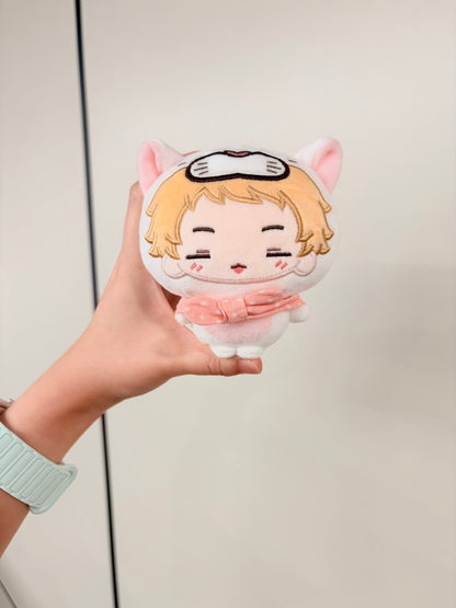 [Pre-order]White Peach cat Moon