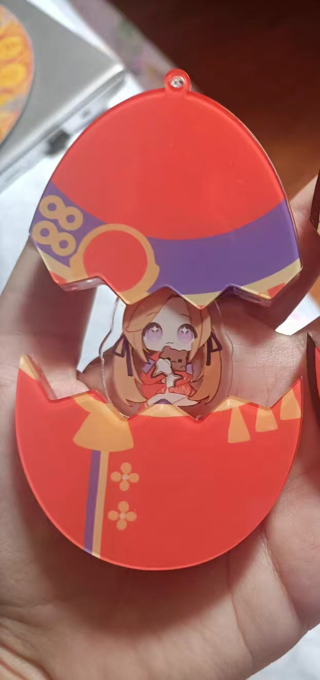 [Pre-order] fe3h Edelgard egg acrylic keychain