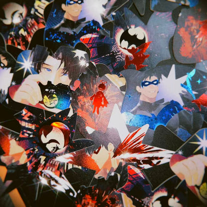 DC Bat-family Foil Stamp