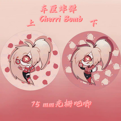 Lenticular Metal Badge