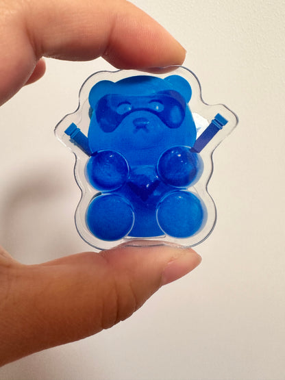 Superhero Bear Fruit Gummy Pouch
